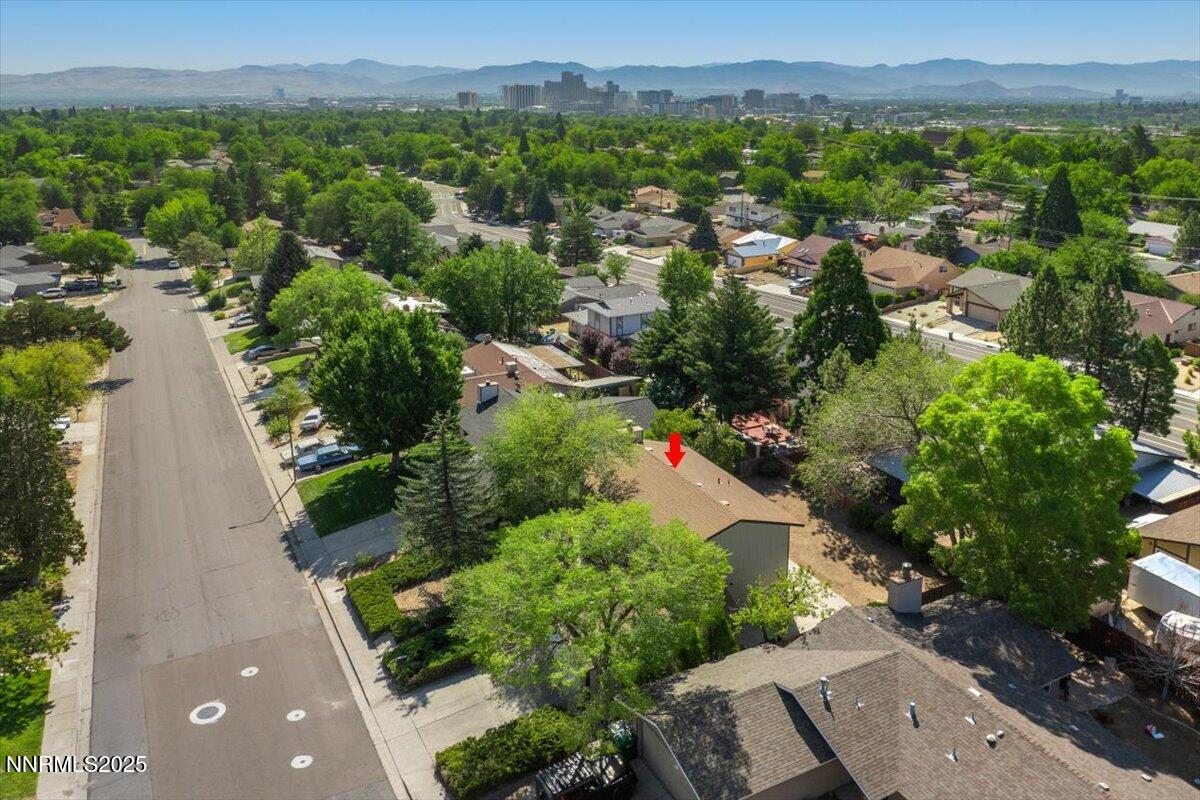 1990 Prior Road Reno, NV 89503 - Photo 34 of 35 an aerial view of residential house with outdoor space