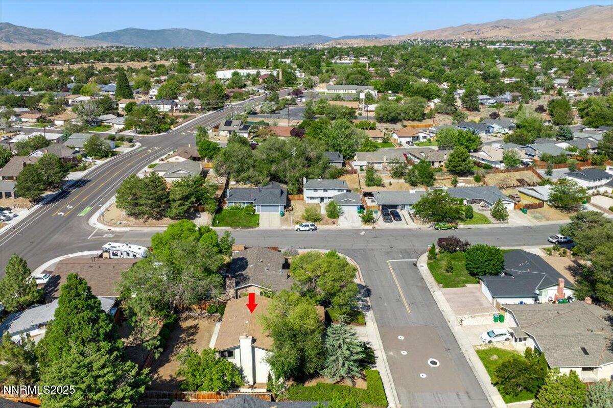 1990 Prior Road Reno, NV 89503 - Photo 35 of 35 an aerial view of a city with lots of residential buildings