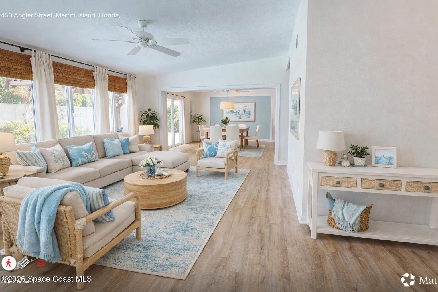 1450 Angler Street Merritt Island, FL 32952 - Photo 7 of 26 1450 living room funished ai different v