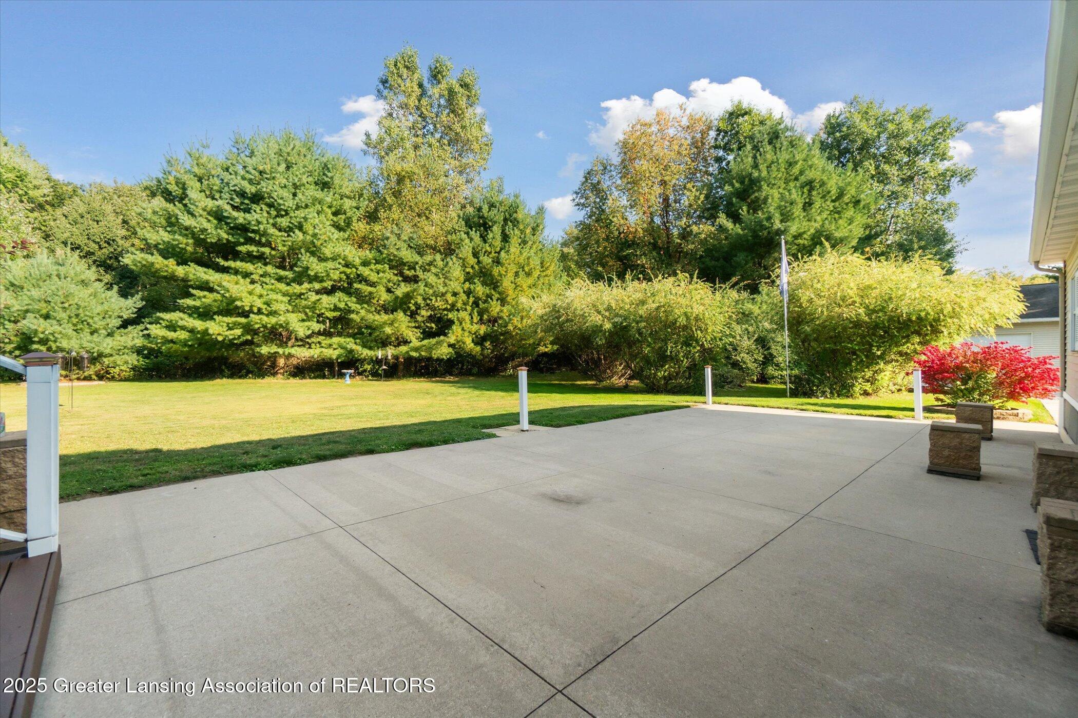 6039 West Beard Road Perry, MI 48872 - Photo 53 of 70 Backyard Patio