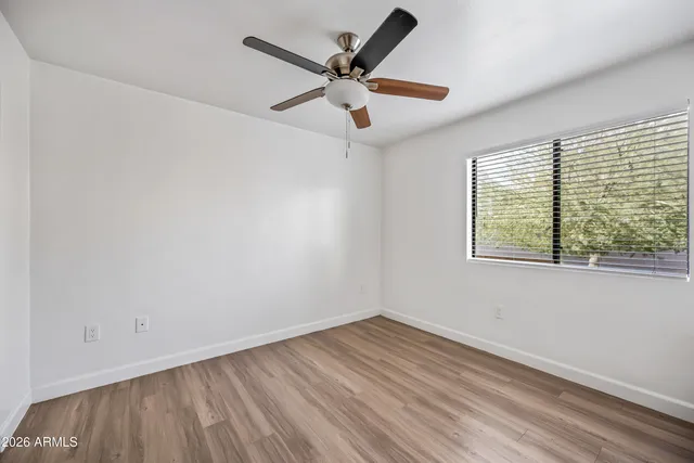 wooden floor in an empty room