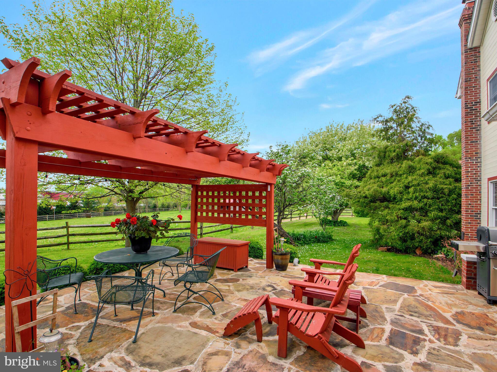 251 Bancroft Road Toughkenamon, PA 19374 - Photo 24 of 49 Pergola on Patio