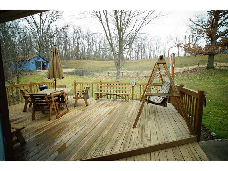 286 Rowes Run Road Grindstone, PA 15442 - Photo 16 of 21 Patio/Deck.