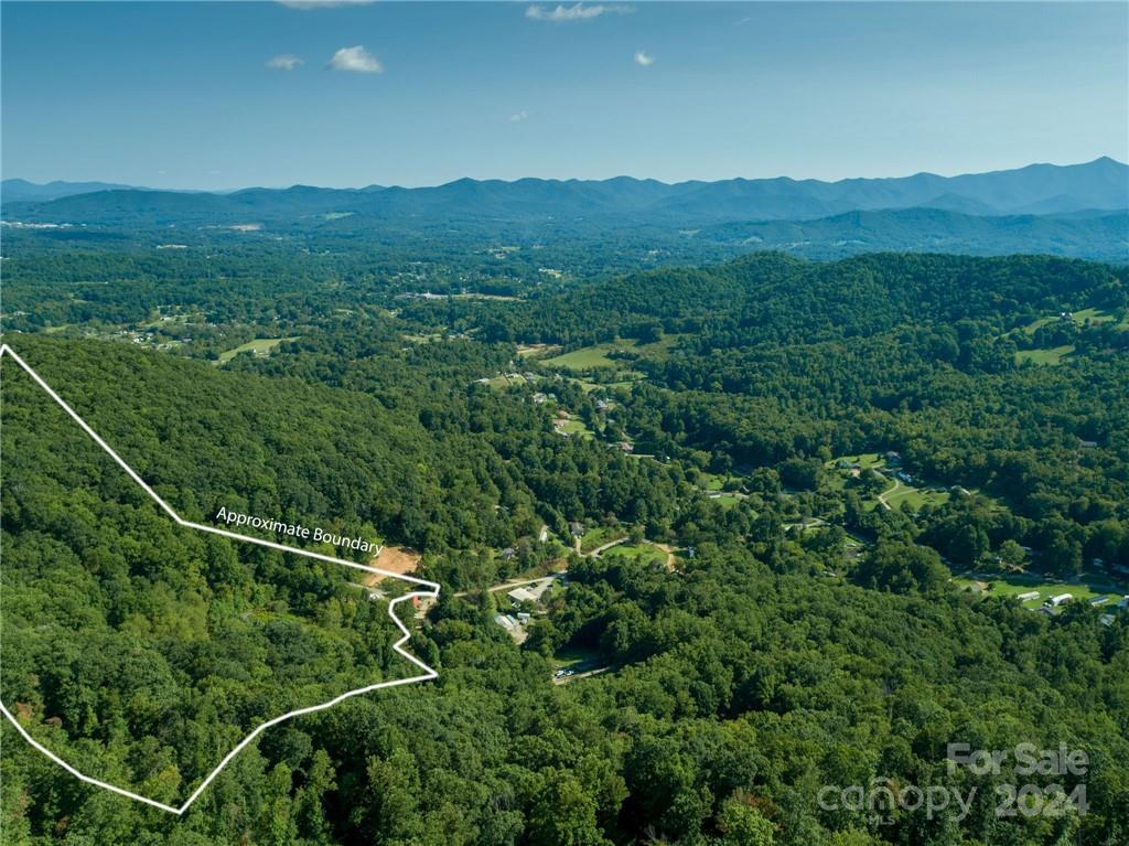58 Grooms Road Candler, NC 28715 - Photo 7 of 12 a view of a lush green hillside and a mountain view