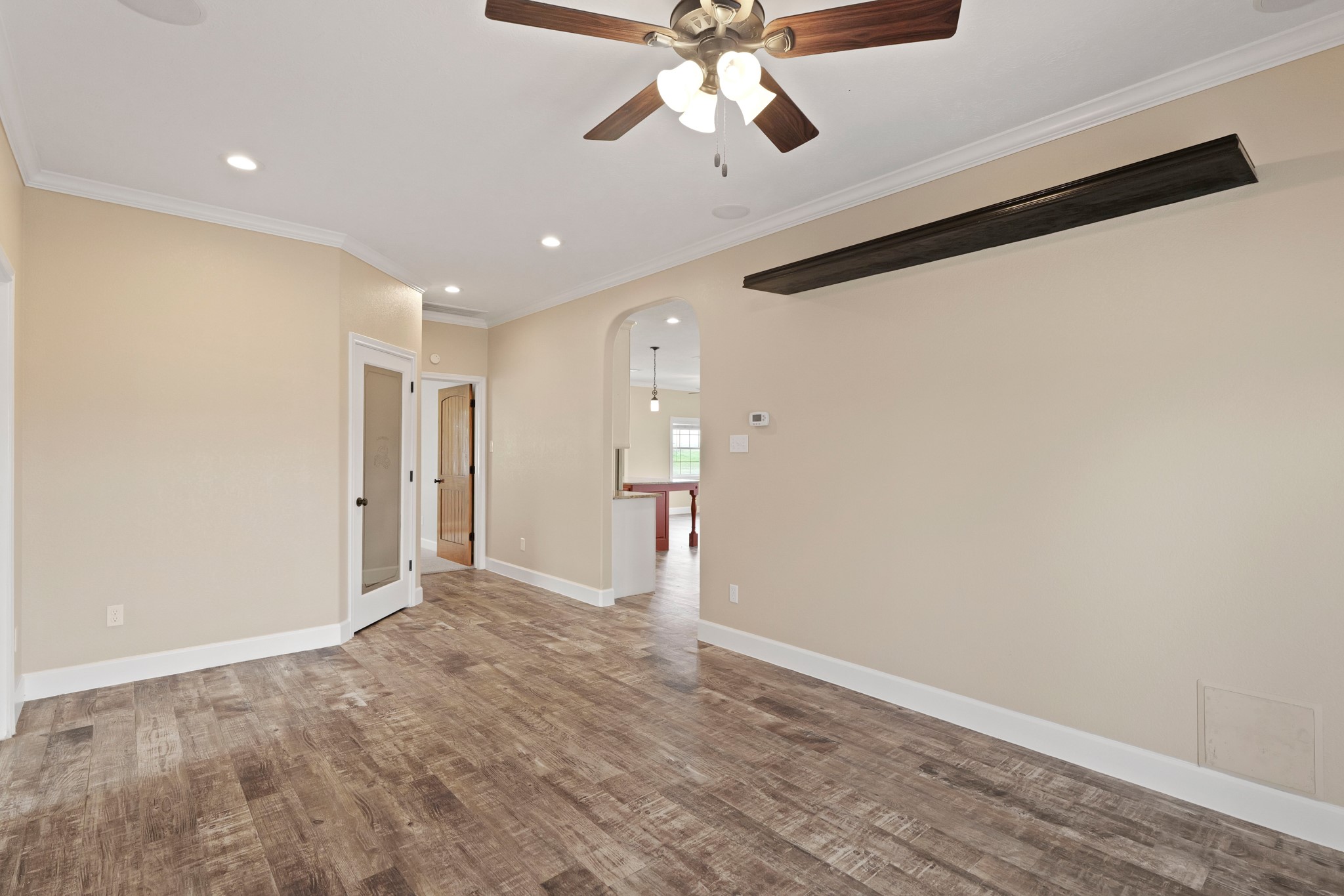 35408 Farm To Market Road 1488 Hempstead, TX 77445 - Photo 15 of 50 a view of empty room with a ceiling fan