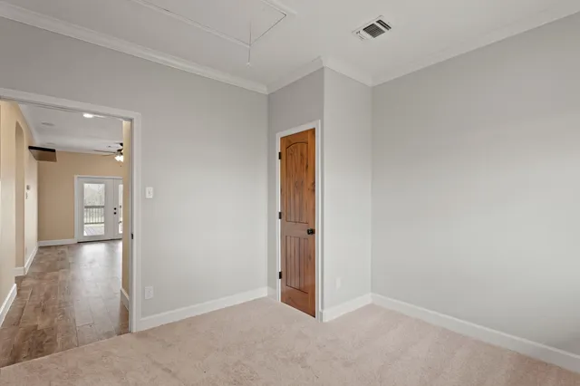 wooden floor in an empty room