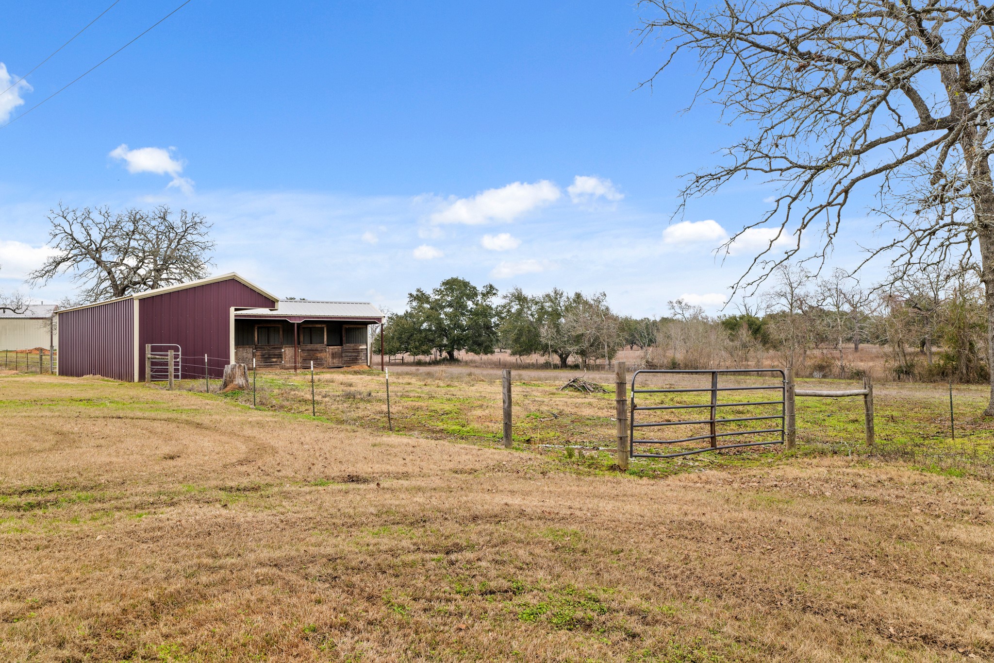 35408 Farm To Market Road 1488 Hempstead, TX 77445 - Photo 48 of 50 a view of a garden with a house