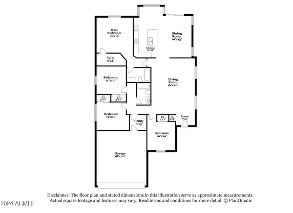 $2,155 | 2230 South 63rd Drive, Phoenix, AZ 85043
