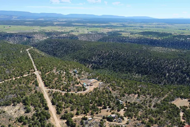 a view of an outdoor space with mountain view