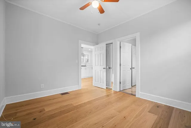 a view of empty room