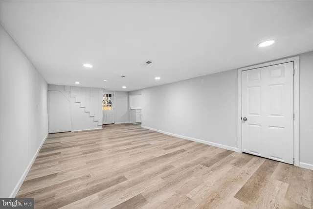 a view of empty room