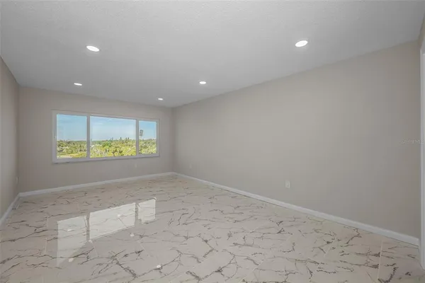 a view of lake with city view