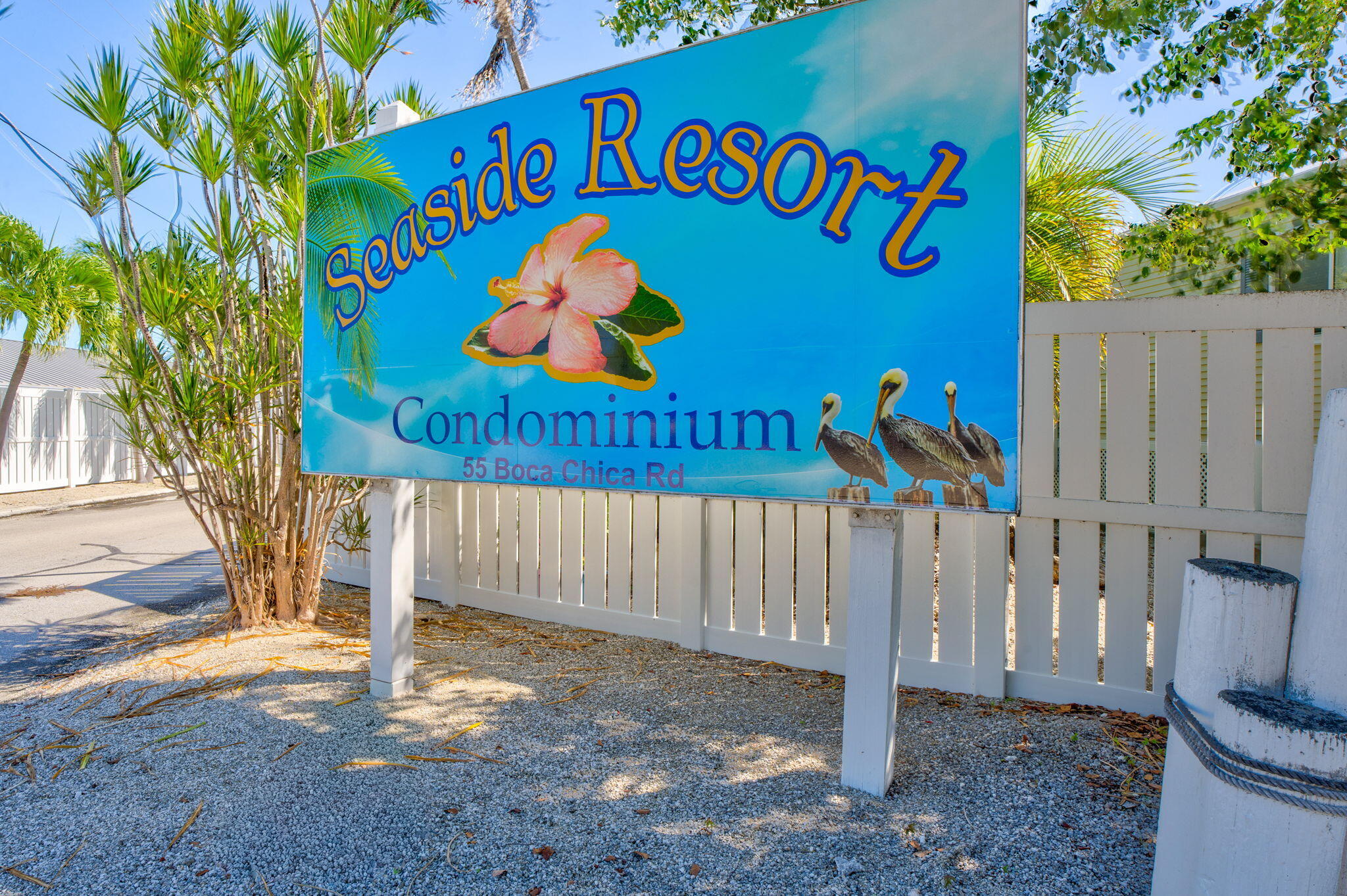 55 Boca Chica Road, Unit 447 Key West, FL 33040 - Photo 22 of 51 a sign that is on the side of the road