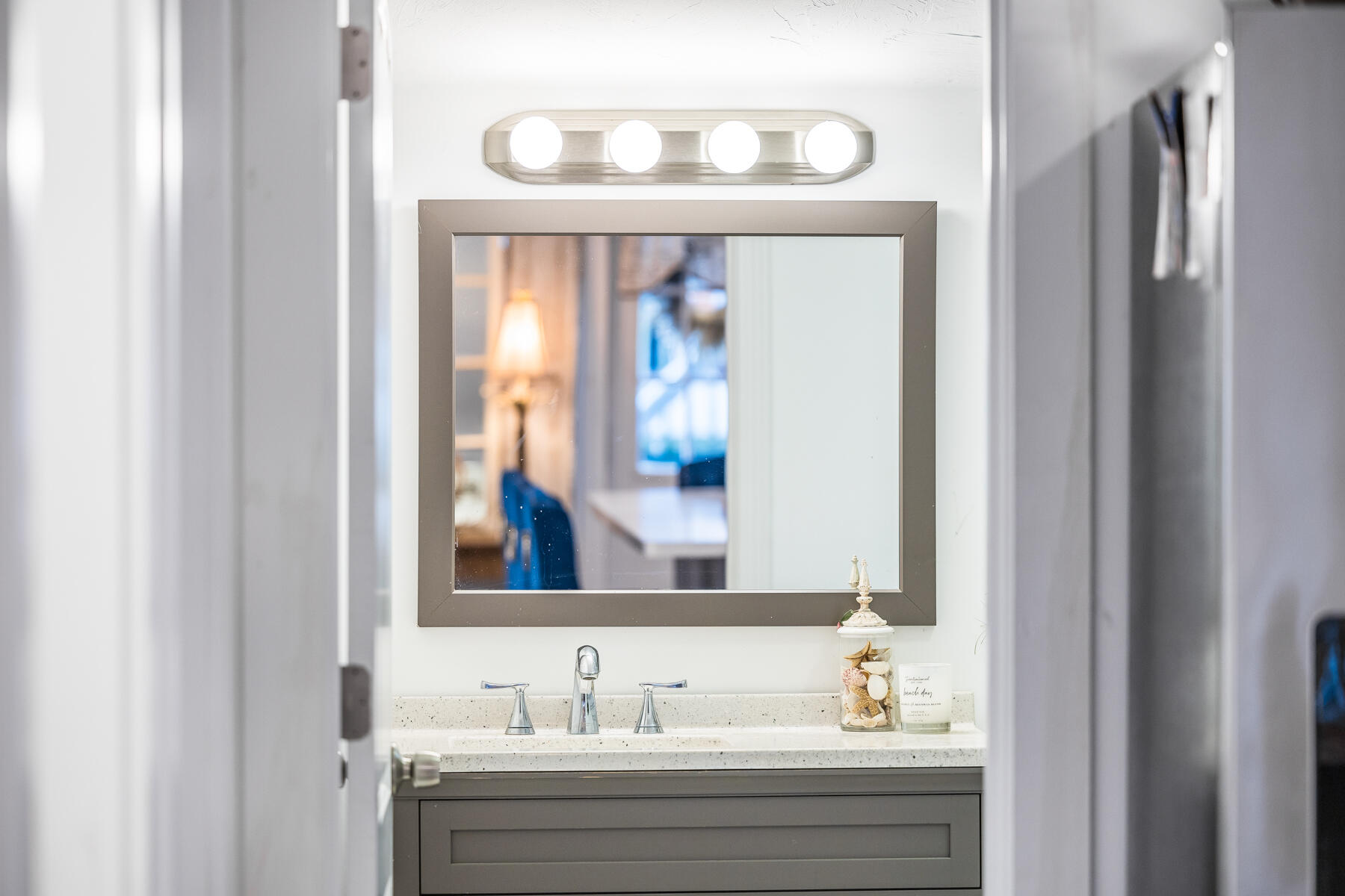 8 Green Street Buzzards Bay, MA 02532 - Photo 28 of 50 a bathroom with a sink and a mirror