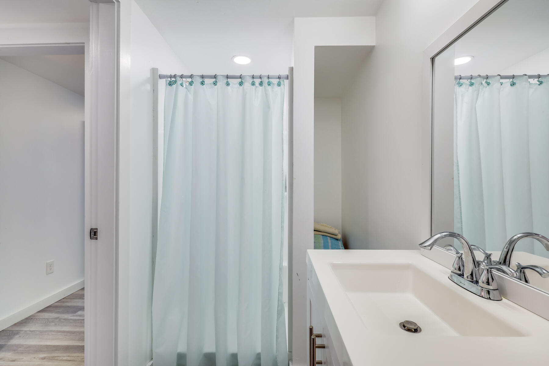 8 Green Street Buzzards Bay, MA 02532 - Photo 35 of 50 a bathroom with a shower and a sink