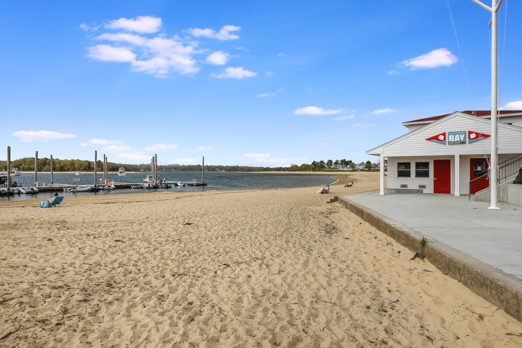 8 Green Street Buzzards Bay, MA 02532 - Photo 45 of 50 a view of a lake with houses