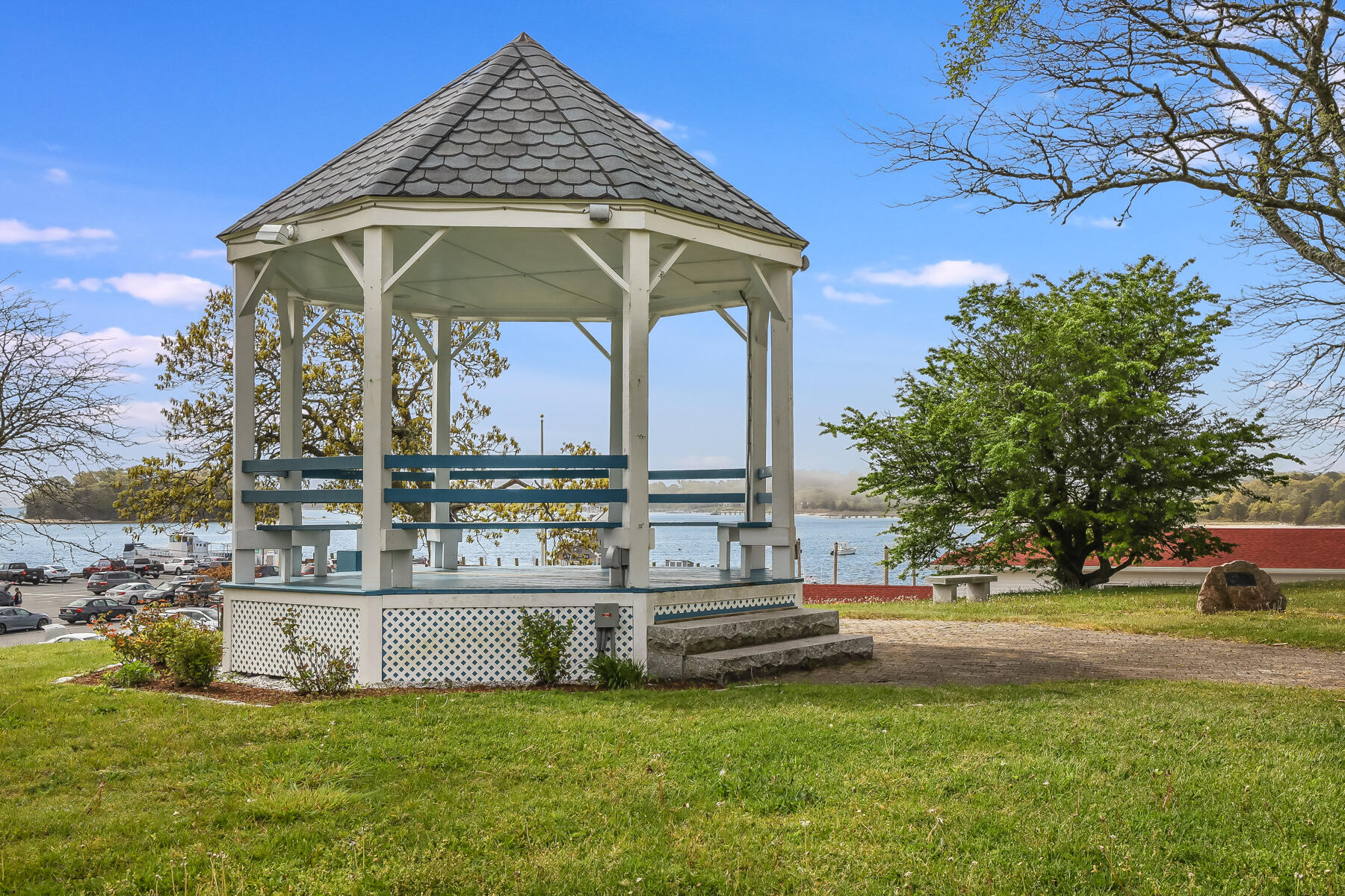 8 Green Street Buzzards Bay, MA 02532 - Photo 47 of 50 a view of a house with a swimming pool