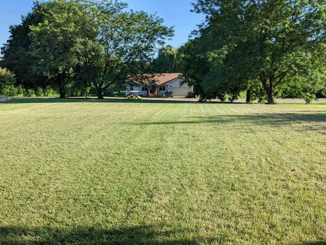 a view of a green field