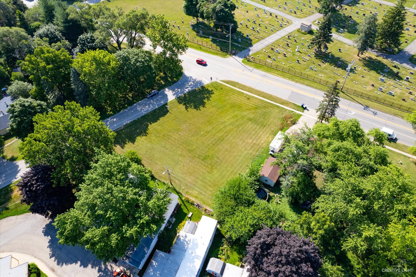 Lot Montgomery Montgomery Road Montgomery, IL 60538 - Photo 8 of 9 an aerial view of a residential houses with outdoor space