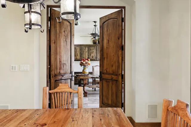 a view of a house with a patio