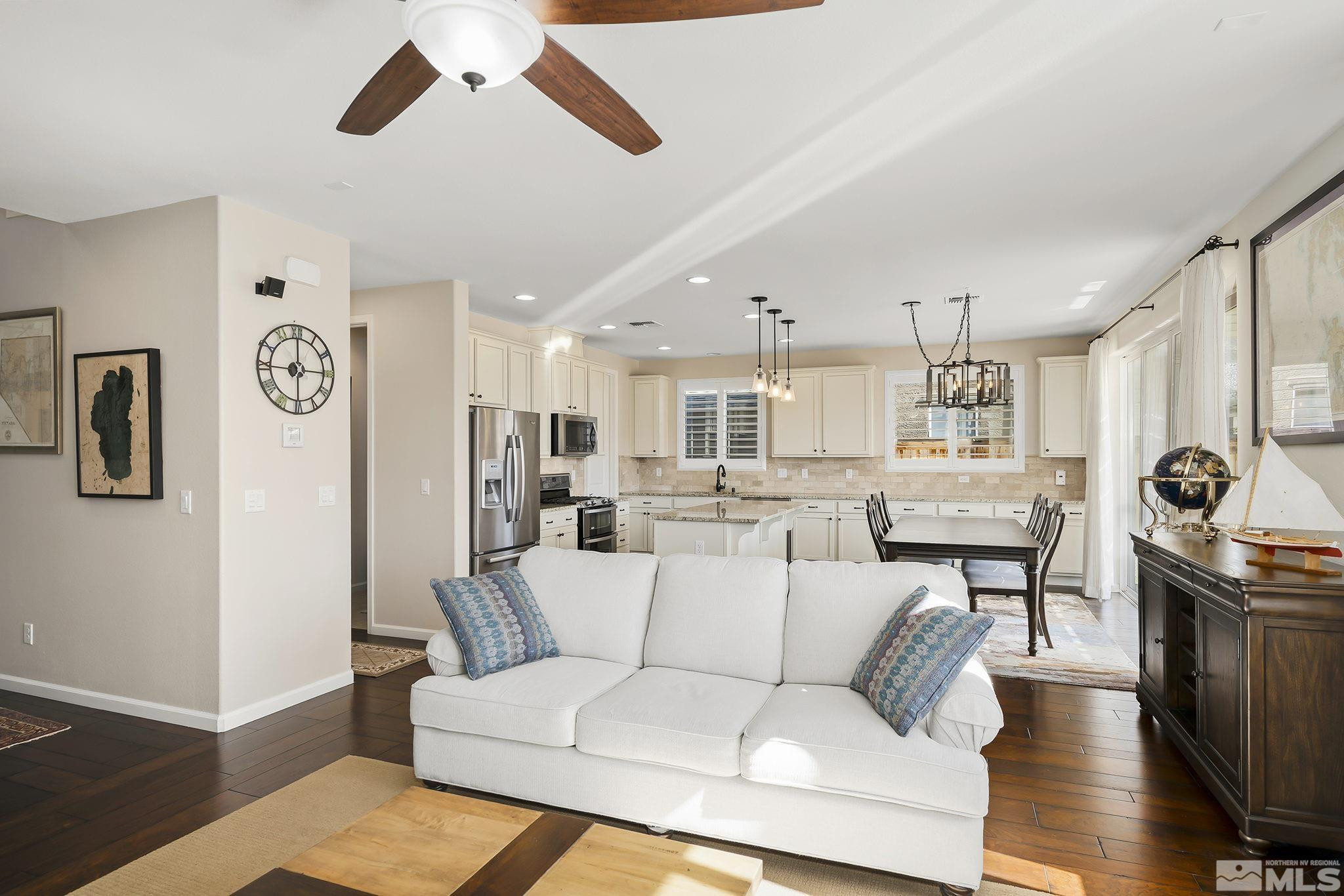 2860 Bonfire Lane Reno, NV 89521 - Photo 6 of 25 a living room with furniture kitchen view and a window