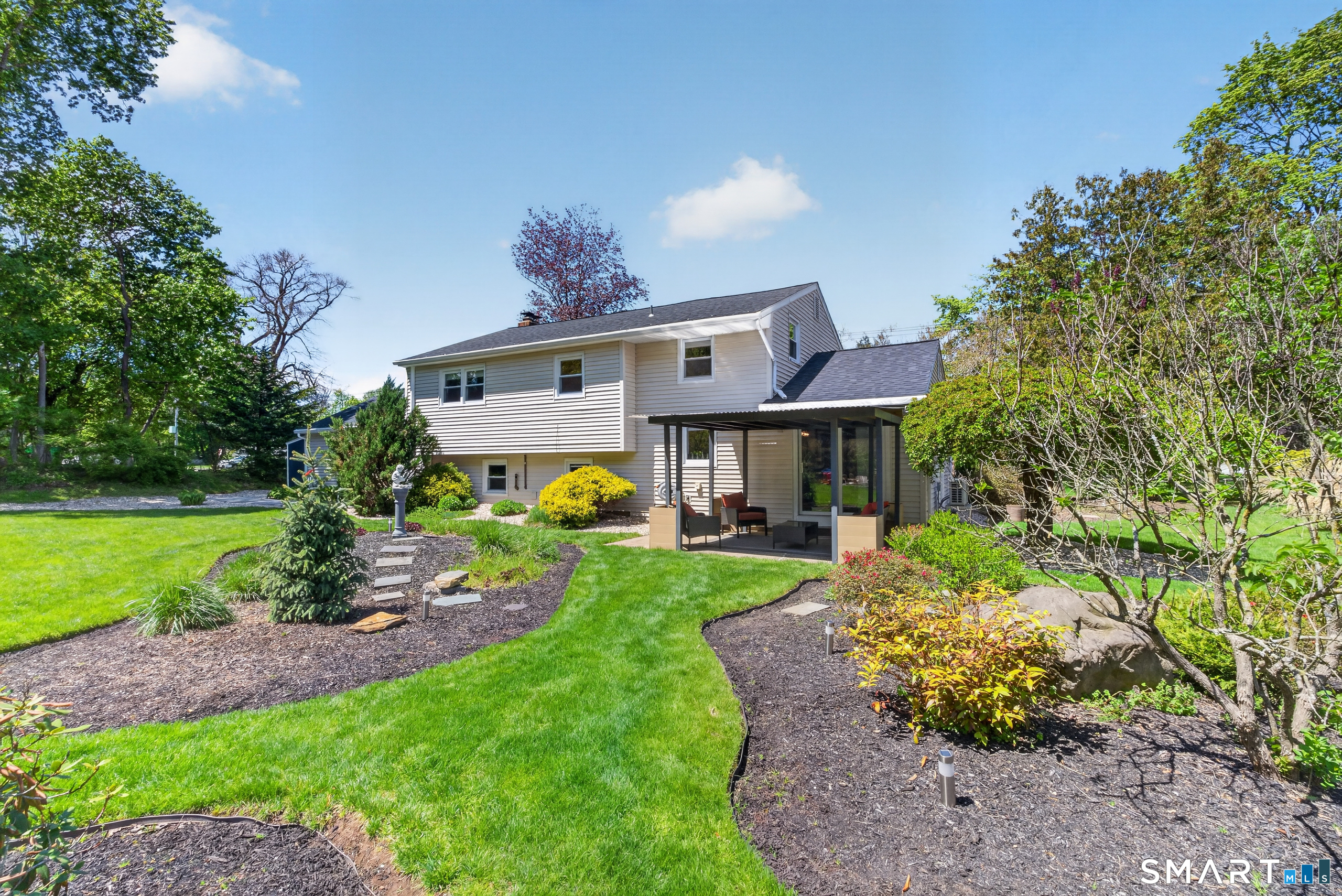 568 Wiese Road Cheshire, CT 06410 - Photo 3 of 40 a front view of a house with garden
