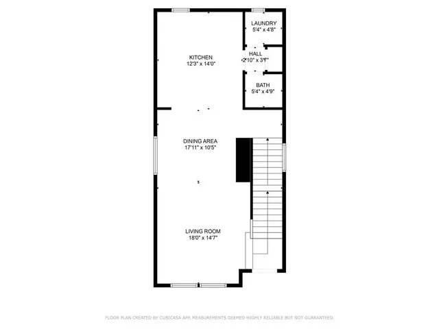 a picture of a bench in a building