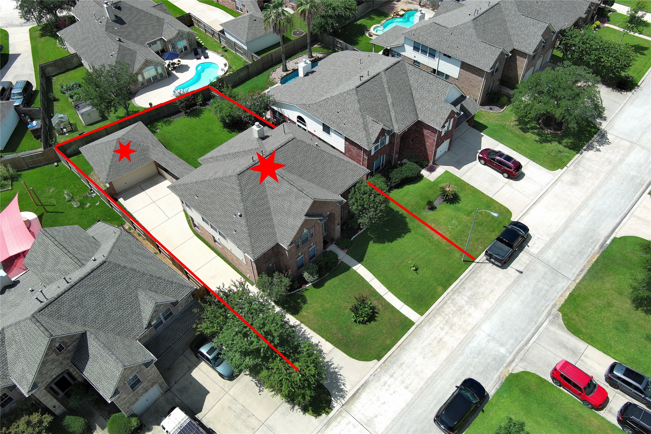 24818 Corbin Gate Drive Spring, TX 77389 - Photo 2 of 49 an aerial view of a house