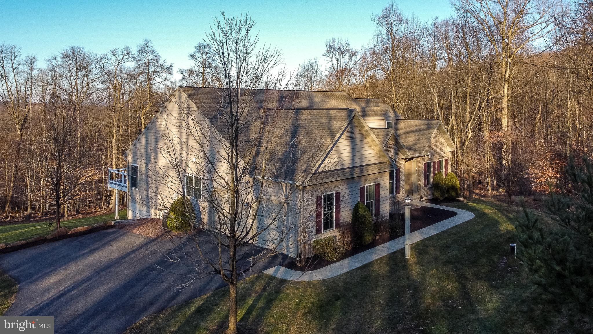 309 Quaker Hill Road Morgantown, PA 19543 - Photo 43 of 43 Beautiful Home at Dusk!