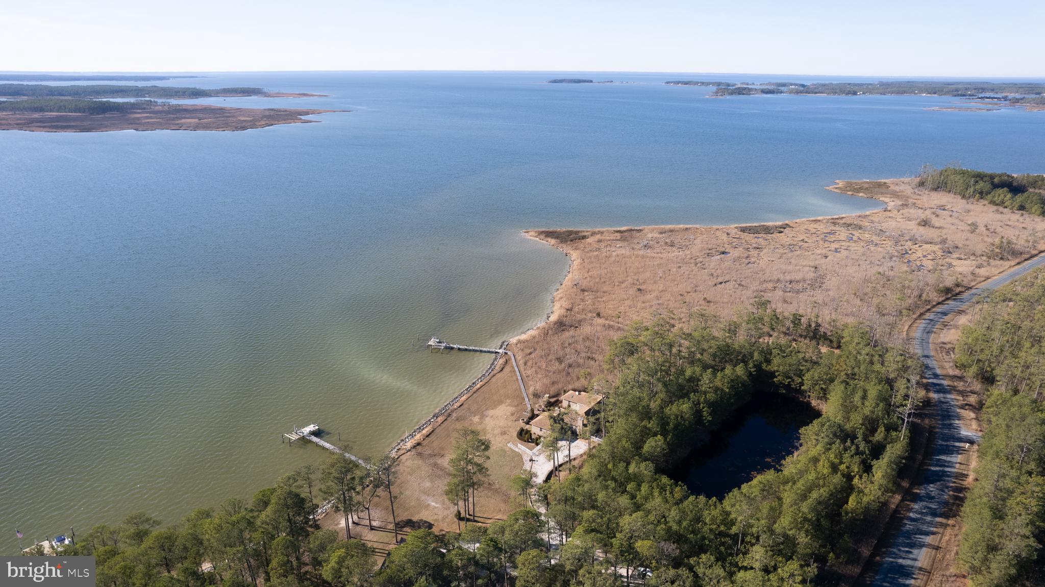 5124 Brooks Road Woolford, MD 21677 - Photo 69 of 70 view across to the Little Choptank River