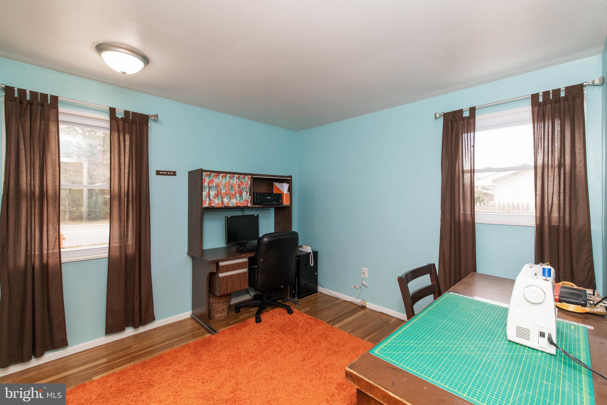 44 East Timonium Road Lutherville-Timonium, MD 21093 - Photo 19 of 48 Third bedroom with wood floors and closet