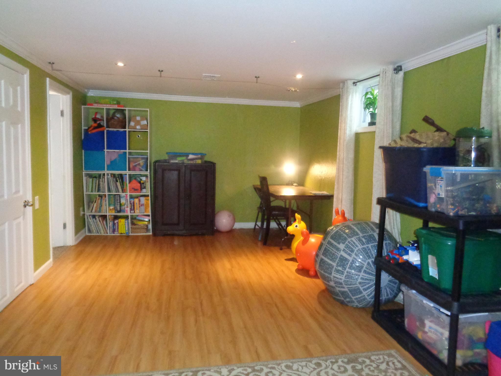 44 East Timonium Road Lutherville-Timonium, MD 21093 - Photo 32 of 48 Lower level family room currently play room