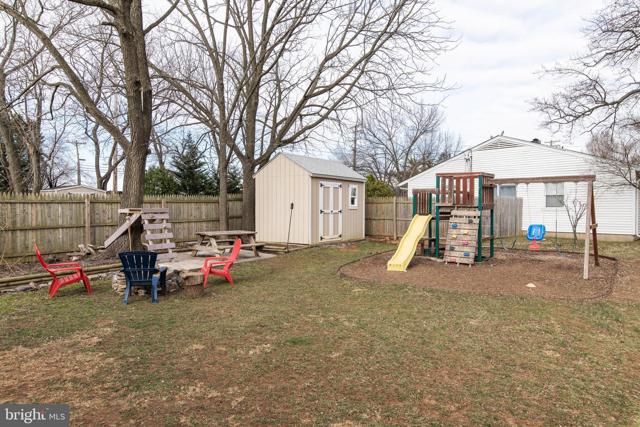 44 East Timonium Road Lutherville-Timonium, MD 21093 - Photo 42 of 48 This side yard is terrific-plenty of space outdoor