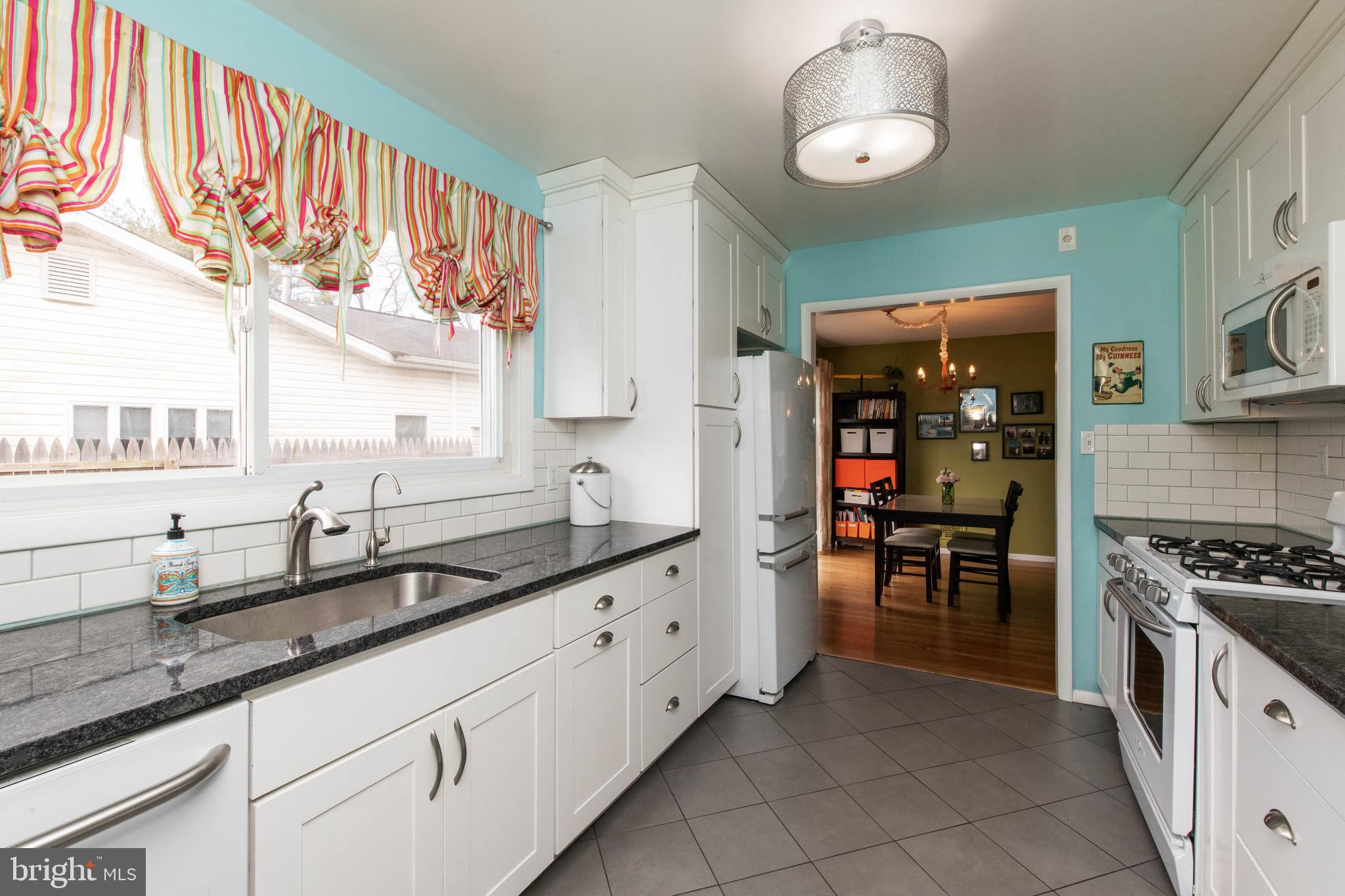 44 East Timonium Road Lutherville-Timonium, MD 21093 - Photo 10 of 48 Remodeled kitchen 42 inch white cabinets