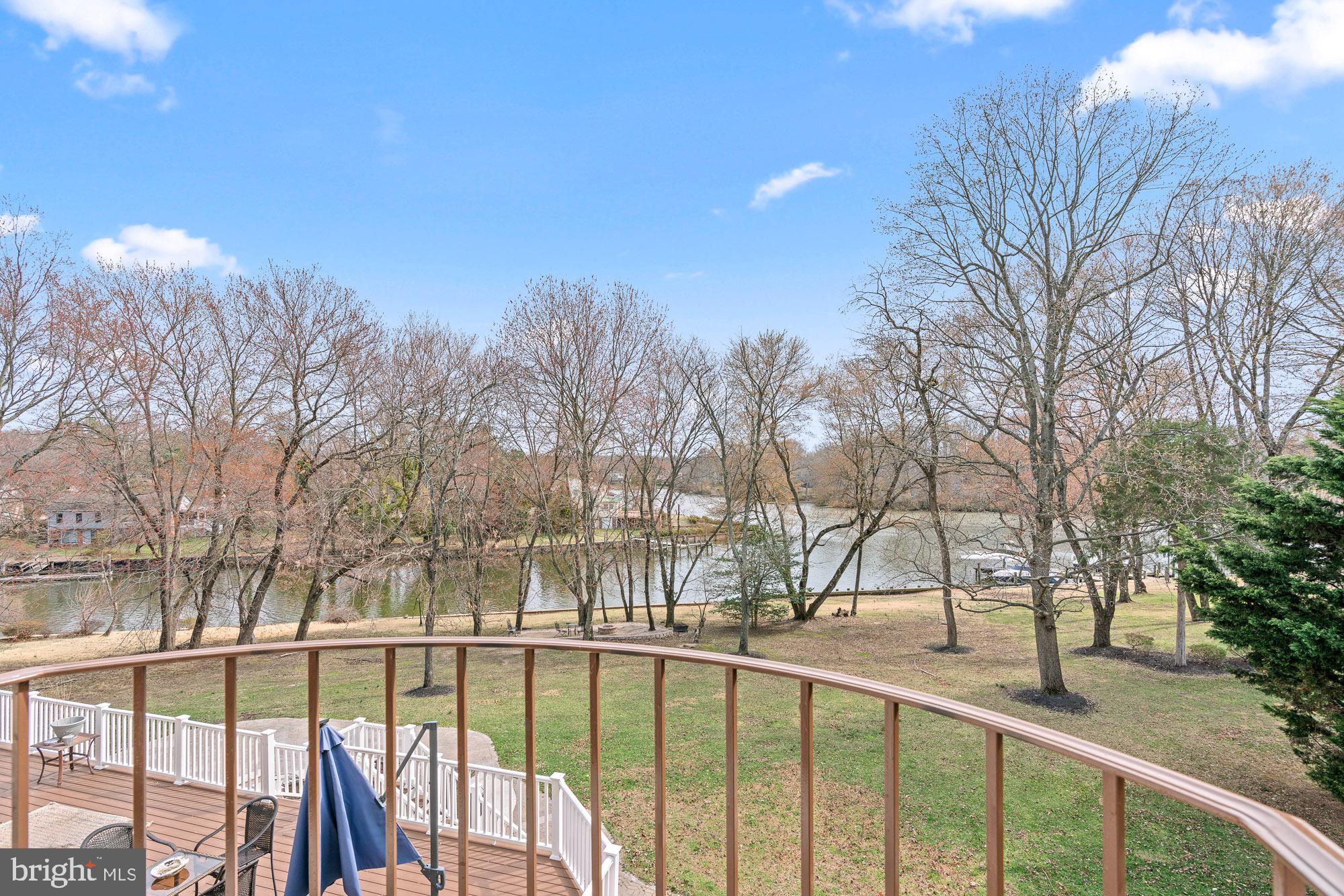 712 Swan Creek Road Fort Washington, MD 20744 - Photo 14 of 73 master bedroom balcony water view