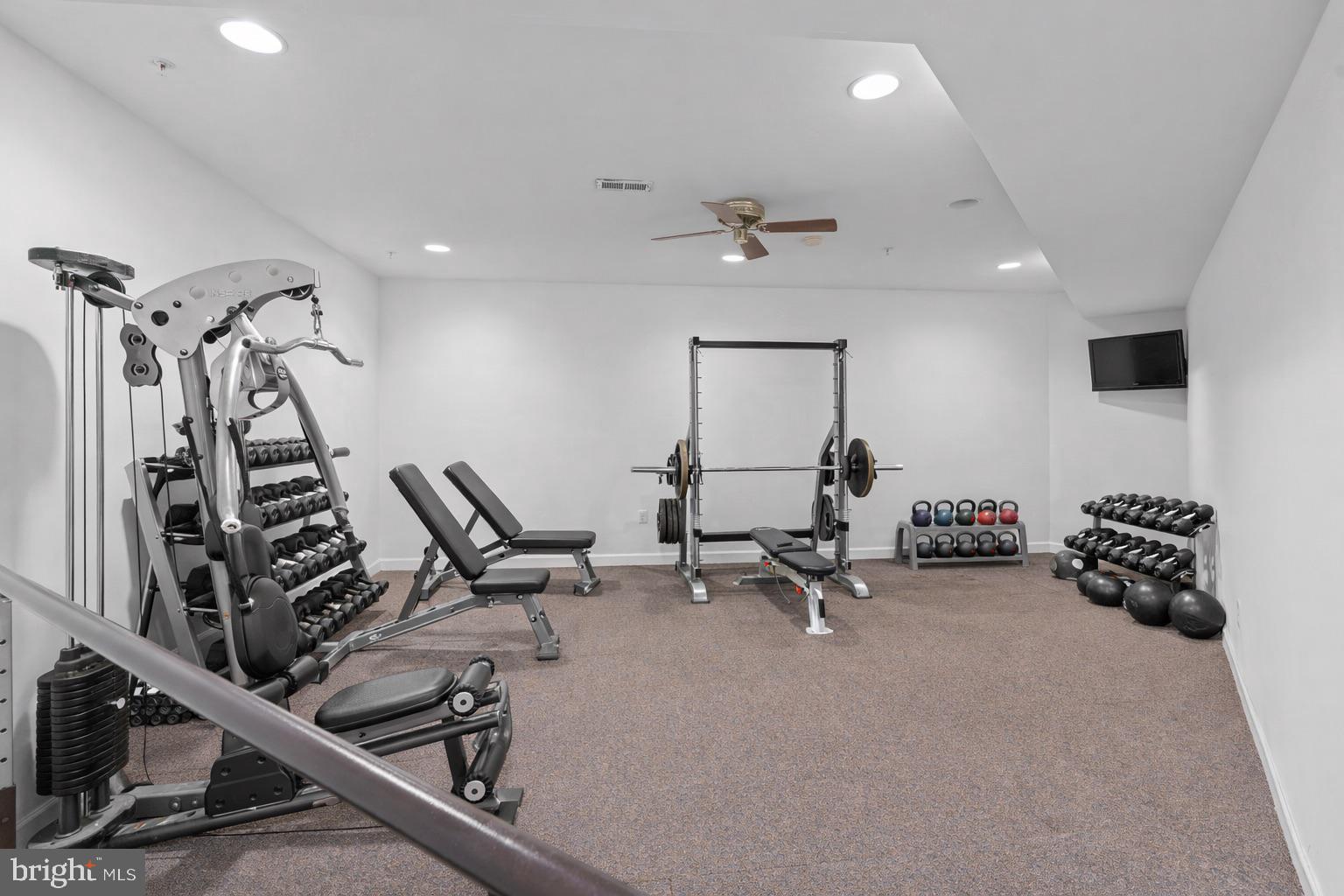 712 Swan Creek Road Fort Washington, MD 20744 - Photo 73 of 73 Basement gym alternate look