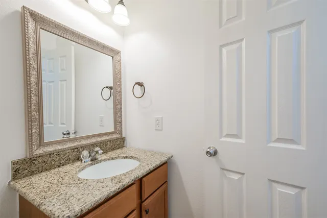 a view of a small space