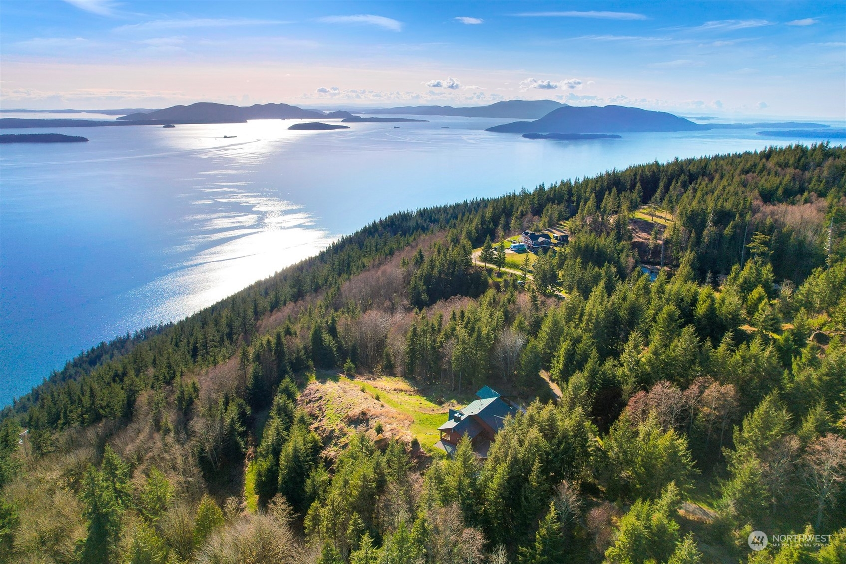 887 Chuckanut Ridge Drive Bow, WA 98232 - Photo 28 of 35 a view of lake with mountain
