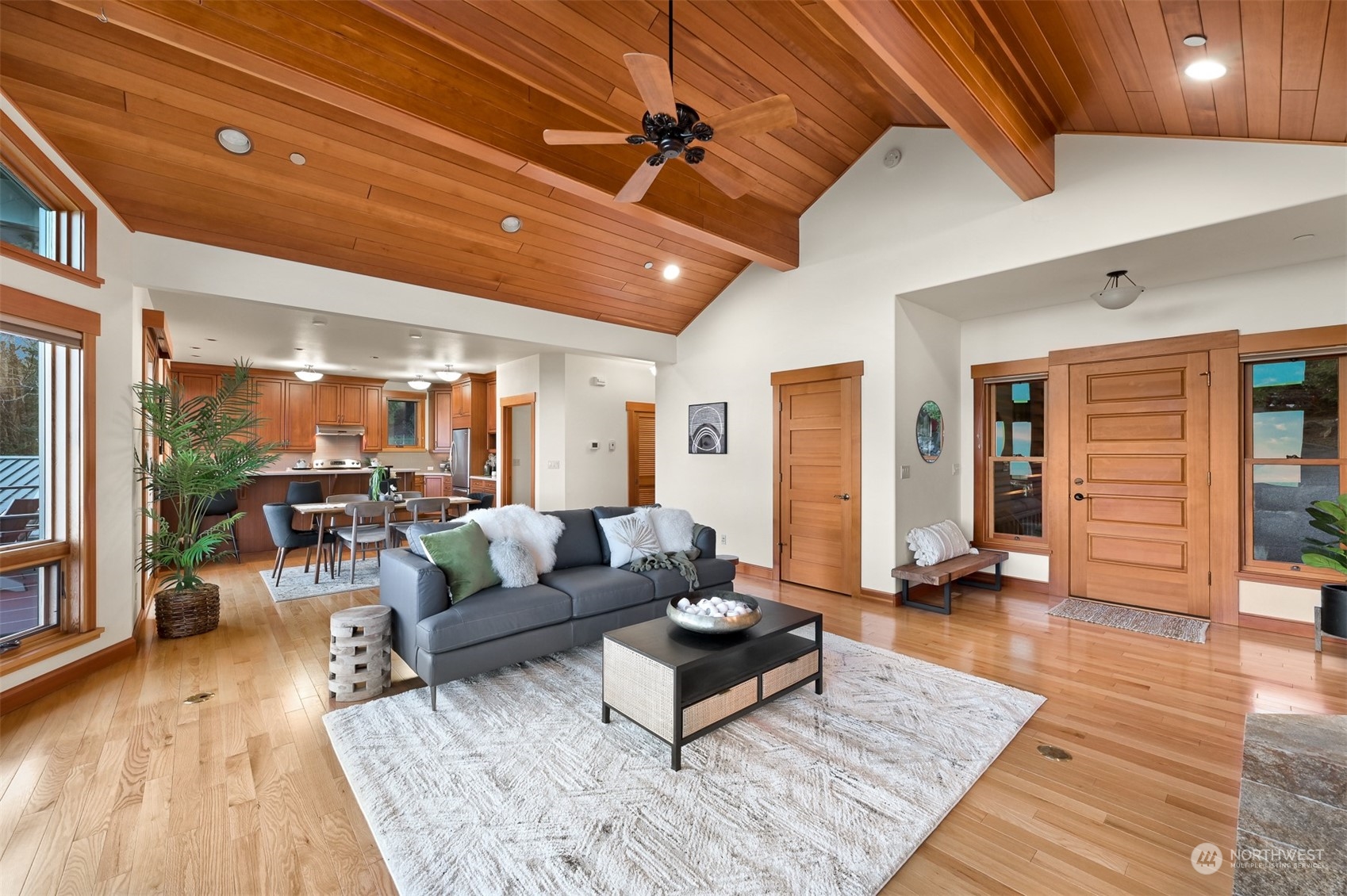887 Chuckanut Ridge Drive Bow, WA 98232 - Photo 7 of 35 a living room with furniture and wooden floor