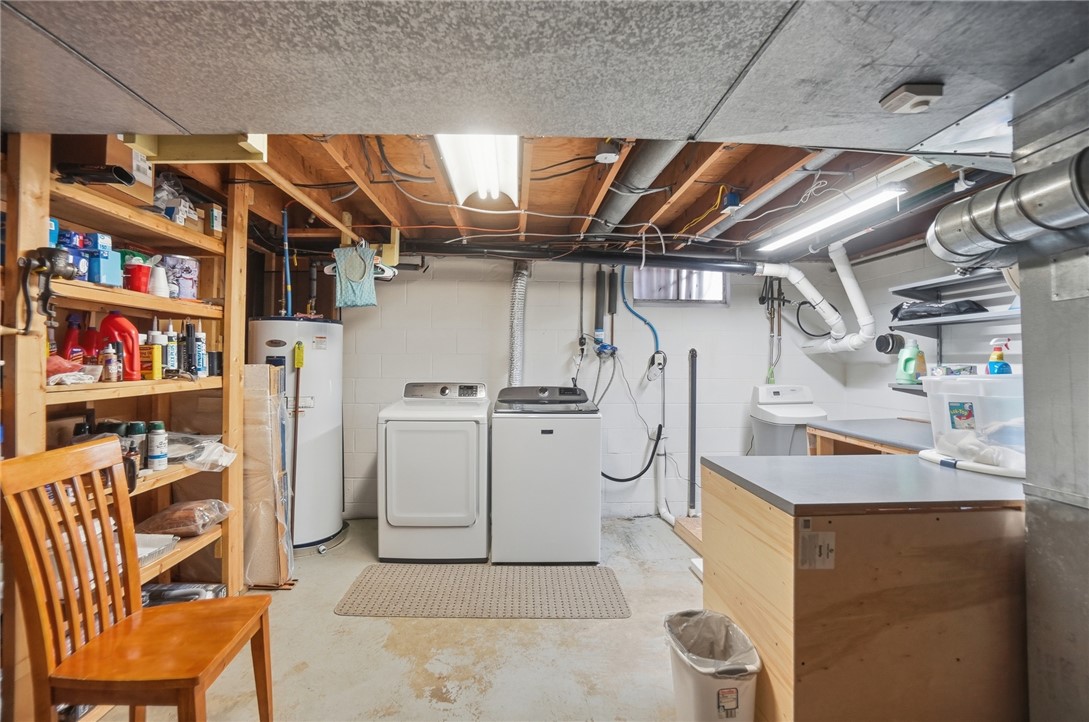 4170 Johnson Road Springfield, OH 45502 - Photo 54 of 54 A well-equipped utility room provides abundant storage and practical laundry facilities.