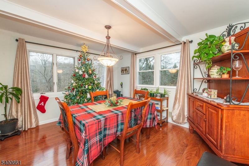 131 Taylortown Road Montville, NJ 07005 - Photo 6 of 26 a view of a dining room with furniture window and outside view