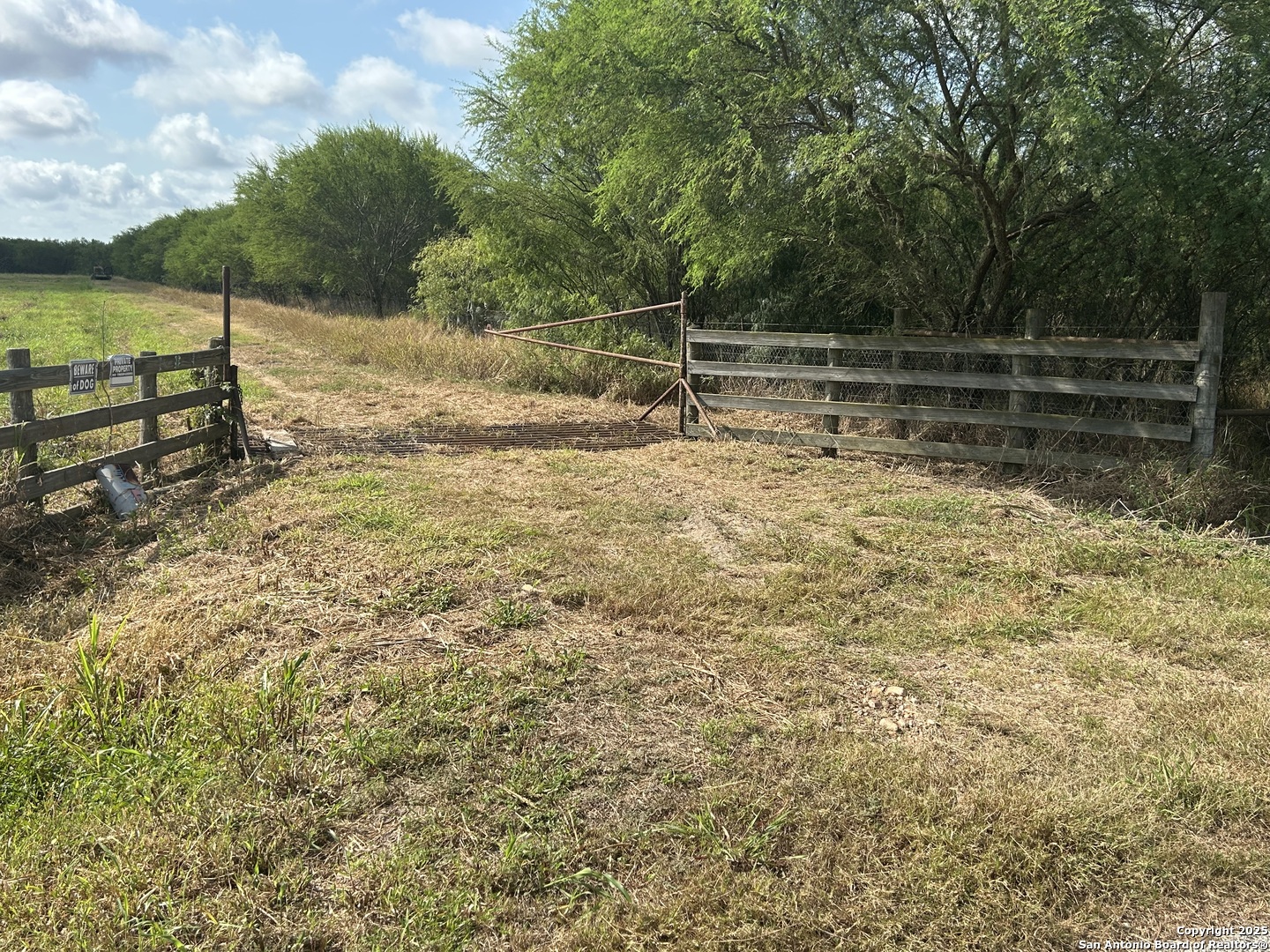 1242 Cologne Road Victoria, TX 77905 - Photo 28 of 29 a backyard of a house with lots of green space