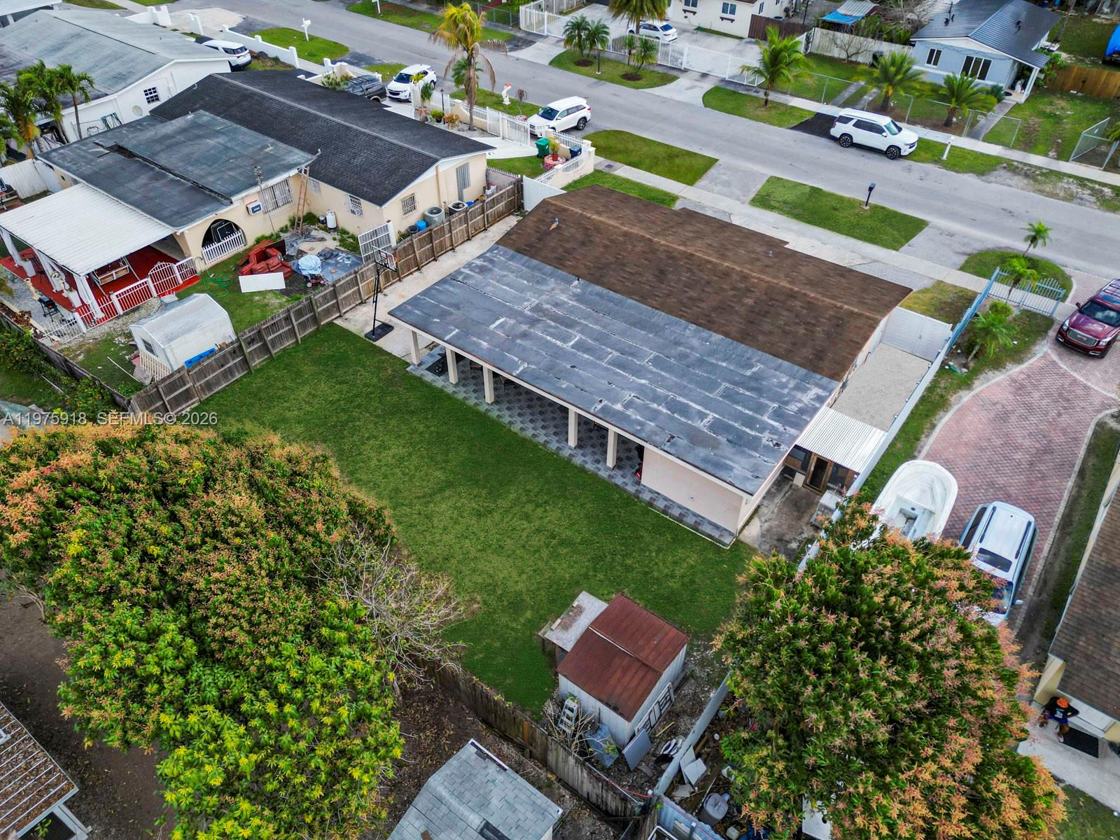 30236 Southwest 148th Place Homestead, FL 33033 - Photo 67 of 69 an aerial view of a house with a yard