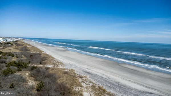 a view of an ocean beach