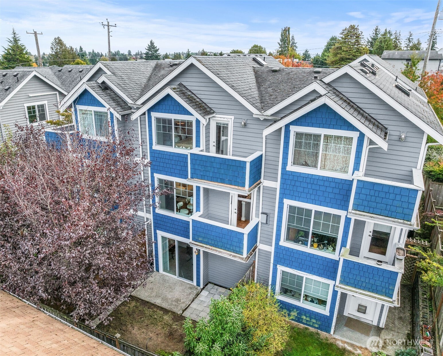 910 Northwest 85th Street, Unit B Seattle, WA 98117 - Photo 1 of 21 front view of a house with a yard