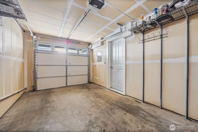 a view of a wooden door of the house