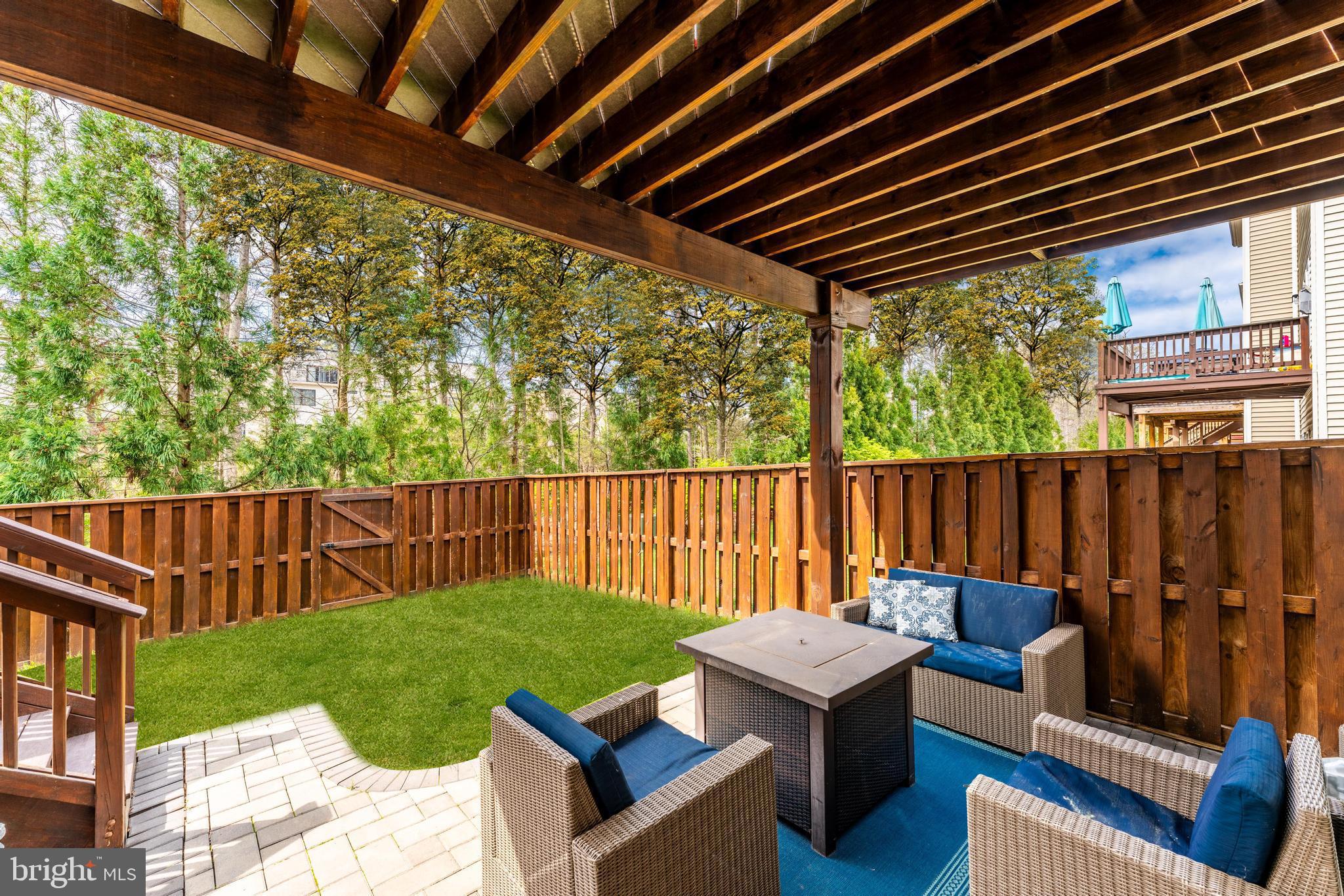 42467 Patrick Wayne Square Ashburn, VA 20148 - Photo 47 of 60 Shaded Patio off Recreation Room