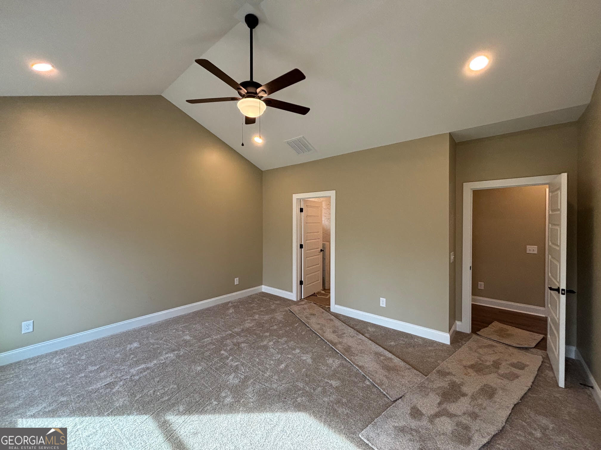 178 Samson Way Cleveland, GA 30528 - Photo 14 of 32 a view of an empty room and chandelier fan