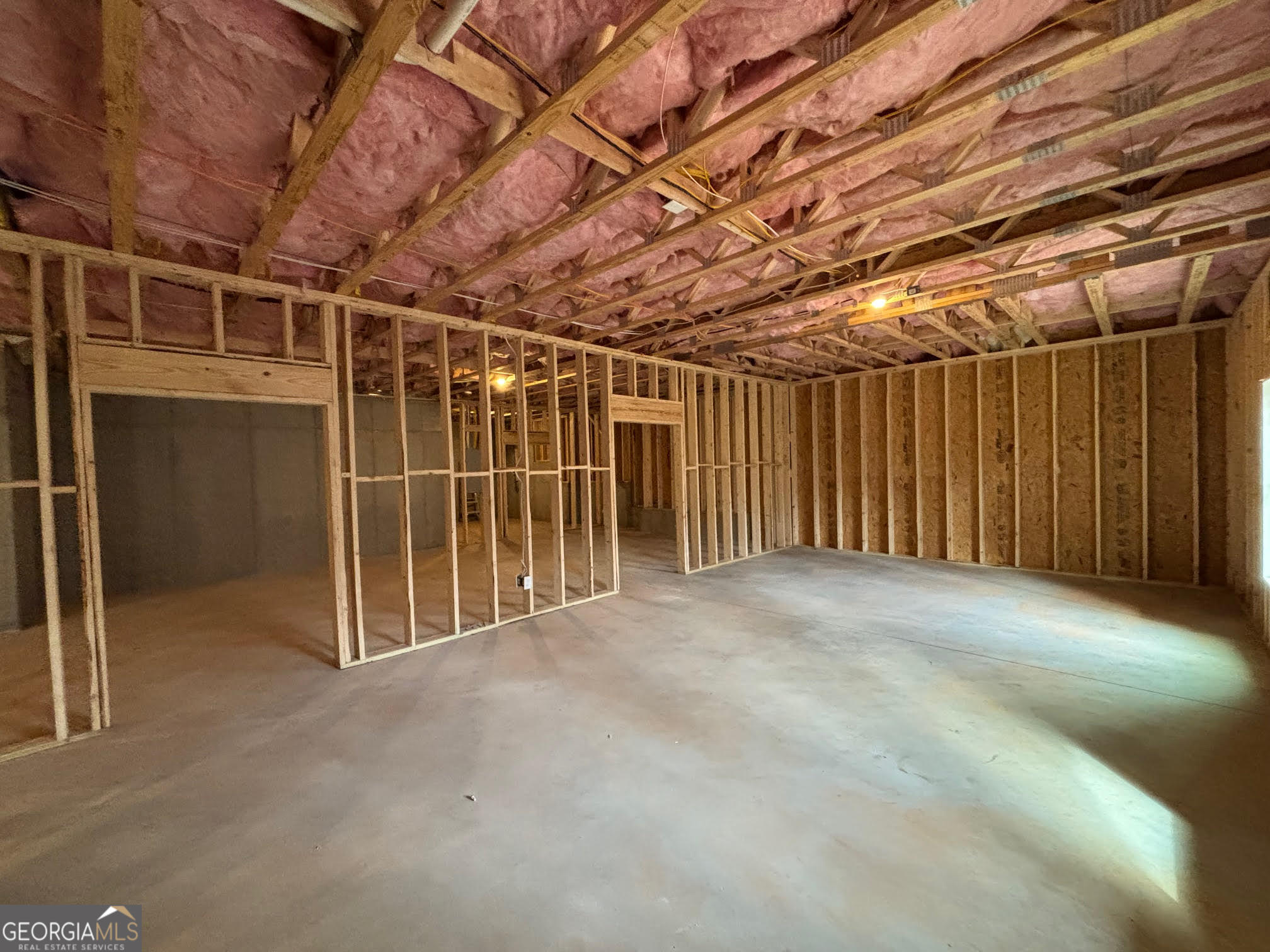 178 Samson Way Cleveland, GA 30528 - Photo 28 of 32 a view of an empty room with wooden walls