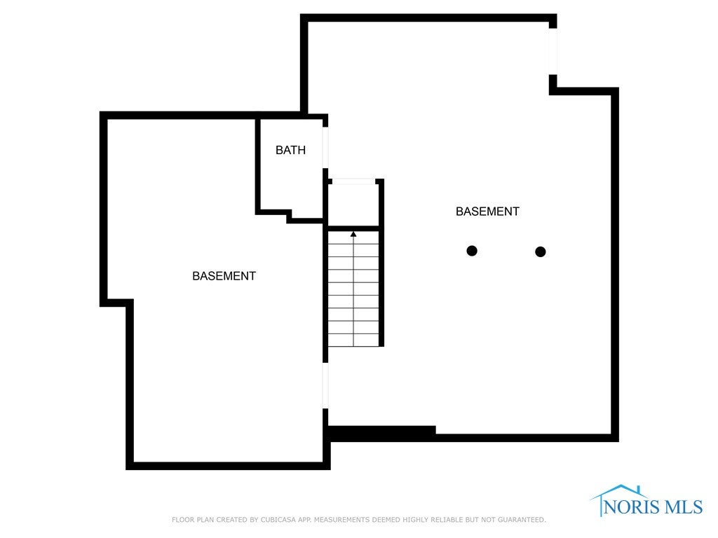 7100 Timber Ridge Court Sylvania, OH 43560 - Photo 46 of 49 Basement Floorplan